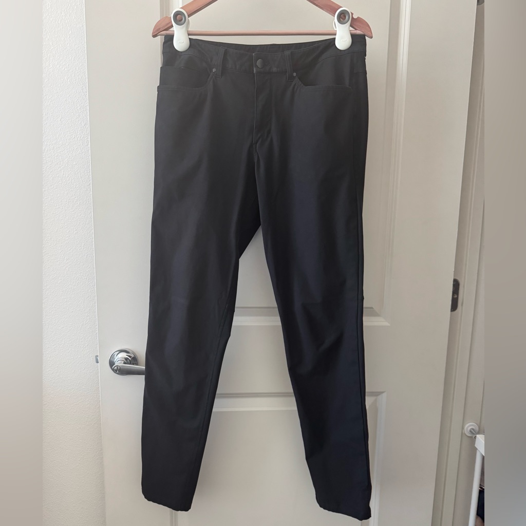 Lululemon Warpstreme Abc Commission Slim Pants 30x31 - Black